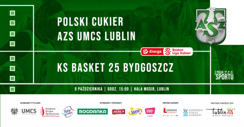 Mecz koszykarek AZS UMCS Lublin w najbliższą niedzielę!