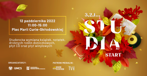3, 2, 1… Studia start! - zaproszenie