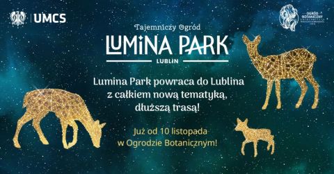 Park Iluminacji wraca do Ogrodu Botanicznego UMCS