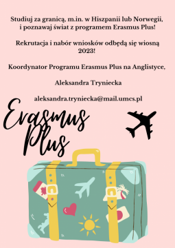 Programy Erasmus+ i Athena