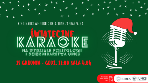 Let's sing Christmas songs together during karaoke!