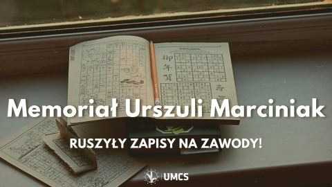 Memoriał Urszuli Marciniak - zapisz się!