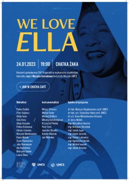 Zapraszamy na koncert studentów pt. We love Ella