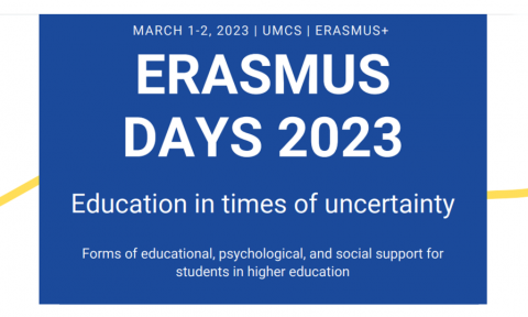Zaproszenie na Erasmus Days 2023 dla Pracowników i Studentów