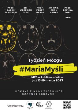 Tydzień Mózgu #MariaMyśli na UMCS 