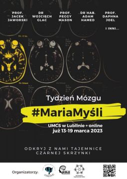 Tydzień Mózgu #MariaMyśli na UMCS