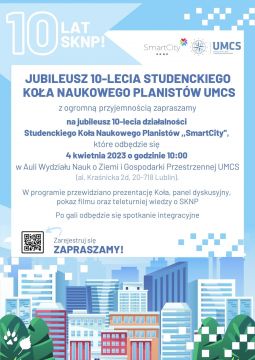 Jubileusz SKNP UMCS "SmartCity"
