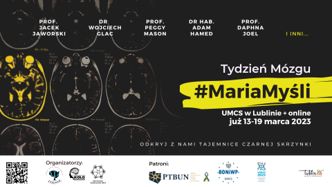 Odkryj tajemnice mózgu podczas Tygodnia Mózgu #MariaMyśli...