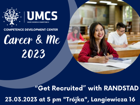 Career and Me 2023 - “Get Recruited” - RANDSTAD