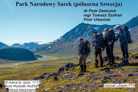 Sarek National Park in Sweden - invitation to a lecture