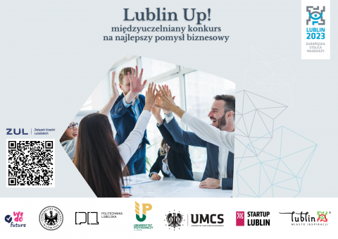 Trwa rekrutacja - konkurs Lublin Up! - 08.03-03.04.2023 r.