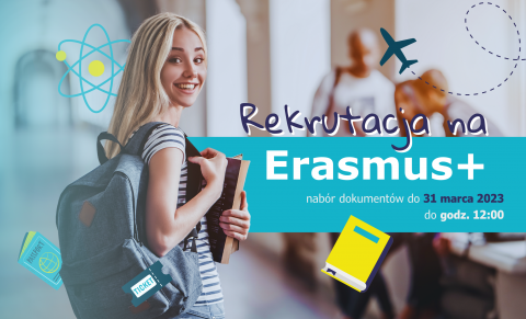 ERASMUS+ Qualification open! Rekrutacja na Erasmus+ otwarta!