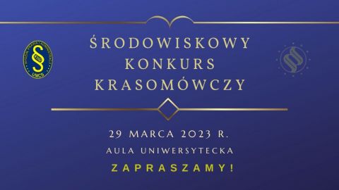 50. edycja Środowiskowego Konkursu Krasomówczego -...