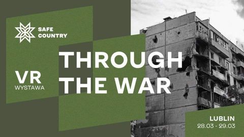 Obrazy wojny w Ukrainie – wystawa VR „Through the war”...
