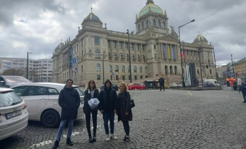 Nasi studenci uczestnikami konferencji naukowej w Pradze