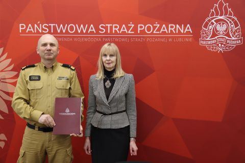 Porozumienie o współpracy z Komendą Wojewódzką PSP w...