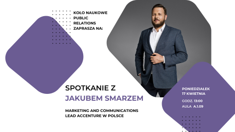 Spotkanie z Jakubem Smarzem - Marketing and...