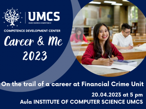 20.04.2023 r. On the trail of a career at Financial Crime...