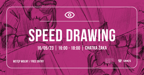 Warsztaty rysunku "Speed Drawing"  w Chatce Żaka!