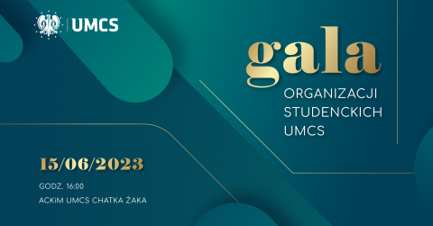 II edycja Gali Organizacji Studenckich UMCS