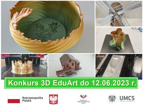 3D EduArt – prace do 12.06.2023 r