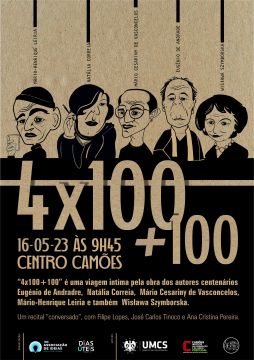 Recital “4x100+100” no 100.º aniversário do nascimento de...