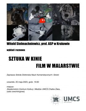 Sztuka w Kinie Film w Malarstwie - zaproszenie na wykład