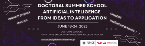 Complementary recruitment for Doctoral Summer School at UMCS