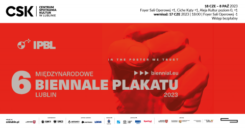 6. Międzynarodowe Biennale Plakatu Lublin 2023