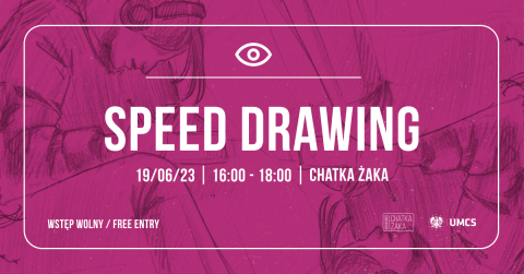 Warsztaty rysunku "Speed Drawing" w Chatce Żaka!