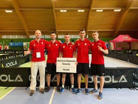Tenisiści stołowi zaczynają Akademickie Mistrzostwa Europy