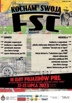 KOCHAM SWOJĄ FSC – III zlot pojazdów PRL (22-23 lipca)