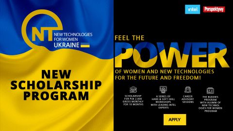 „New Technologies for Women - Ukraine" стипендіальна...