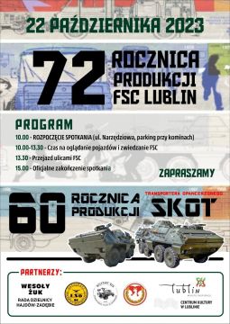 72. rocznica produkcji FSC Lublin