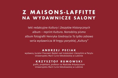 dr hab. Krzysztof Rumowski prof. UMCS i Andrzej Peciak w...