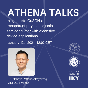 ATHENA Talk - "Transparent p-type electrodes"...