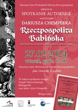 Rzeczpospolita Babińska - zaproszenie na spotkanie