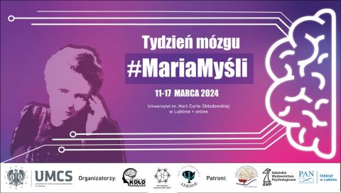 Tydzień Mózgu #MariaMyśli na UMCS | Start 11 marca
