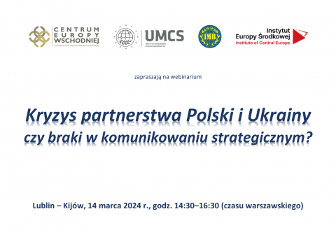 Kryzys partnerstwa Polski i Ukrainy czy braki w...