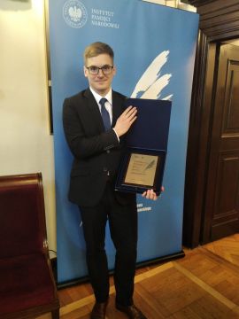 Nagroda dla mgr. Rafała Juścińskiego z WHiA | Debiut...