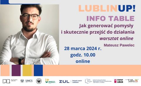 Konkurs Lublin Up! - Praktyczny warsztat modelowania...