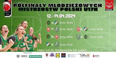 Ruszają półfinały mistrzostw Polski U17 w koszykówce kobiet