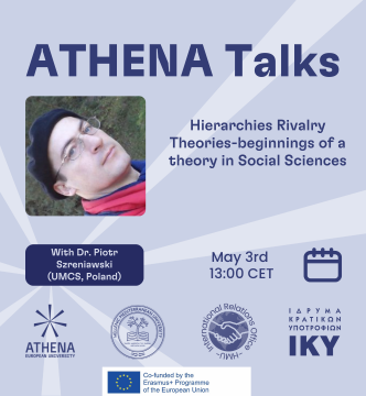 ATHENA Talk z profesorem Piotrem Szreniawskim 
