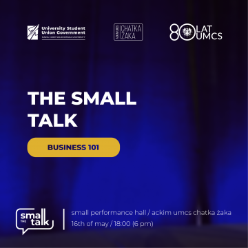Join us for "The Small Talk: Business 101"