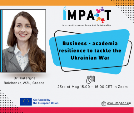 IMPACT Talks: Business-Academia Resilience to Tackle the...