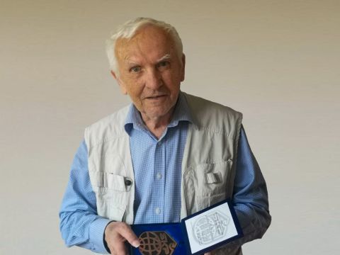Medal SKP dla prof. Jerzego Mościbrody