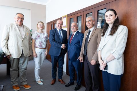 Wizyta delegacji z Atatürk University na UMCS.