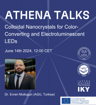 ATHENA Talk, Friday, June 14th at 12:00 PM CET, on...