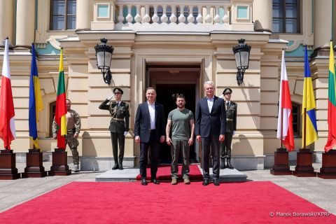 Prezydent Andrzej Duda z wizytą w Kijowie