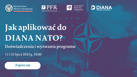 Jak aplikować do DIANA NATO?  - spotkania online